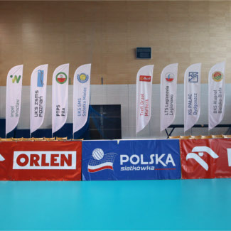 banderas winder para deporte - voleibol 